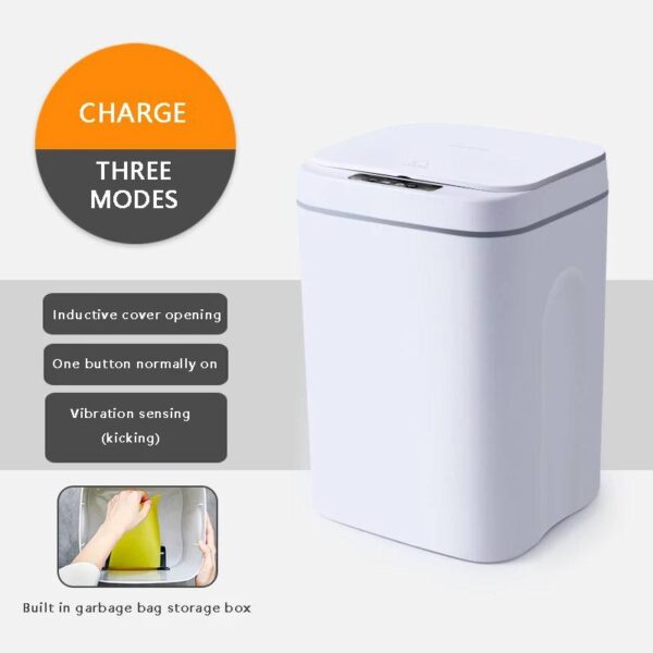Auto sensor waste bin