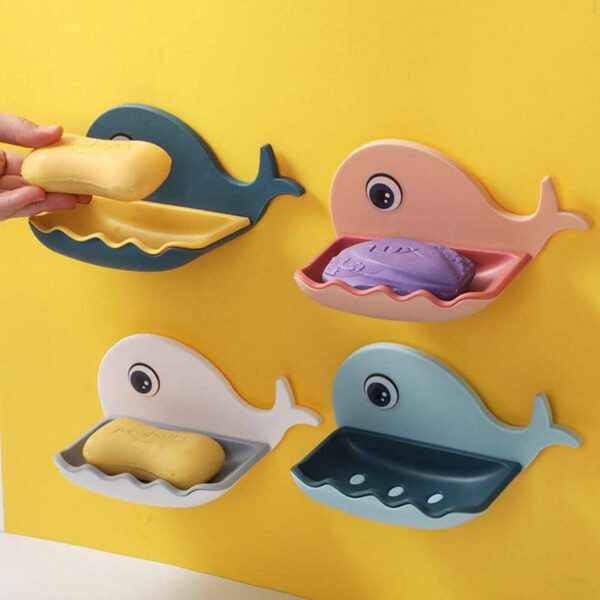 Fish soap holder