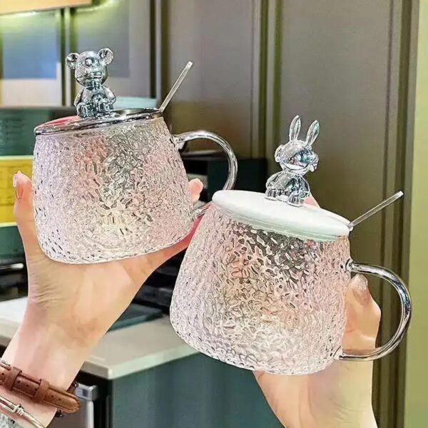 Teddy cup with spoon