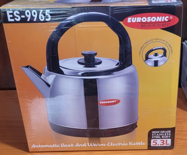 5.3L Eurosonic electric kettle