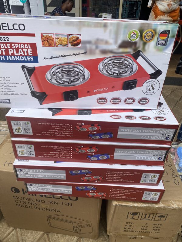 Kinelco double face ring hotplate with handle