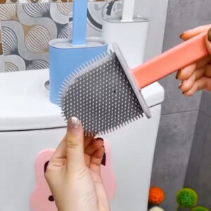Silicone toilet brush