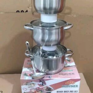 3 in 1 quality hofner stainless pot