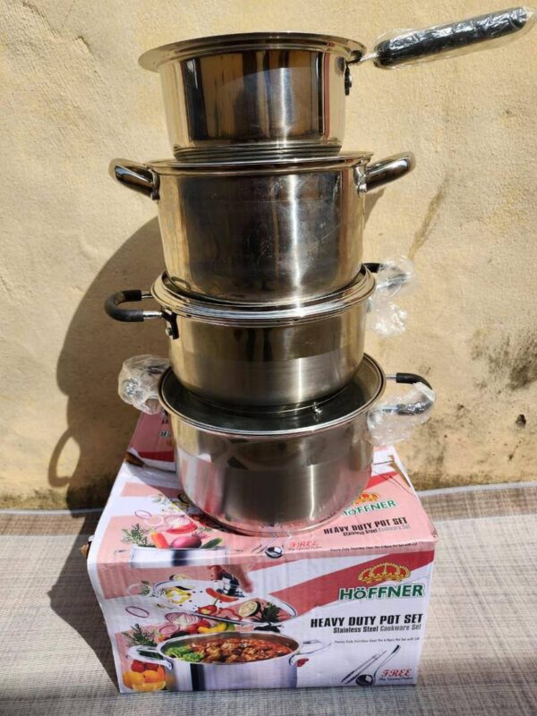 Hofner stainless pot 2 (4 sets)