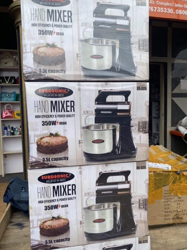 3.5L mixer with bowl es325