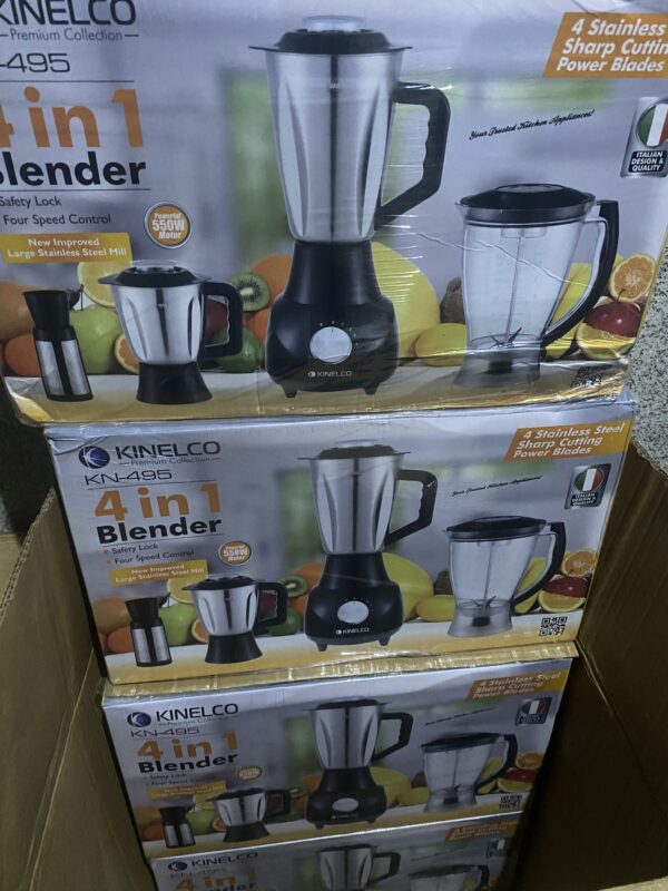 4 in 1 Kinelco blender KN 490