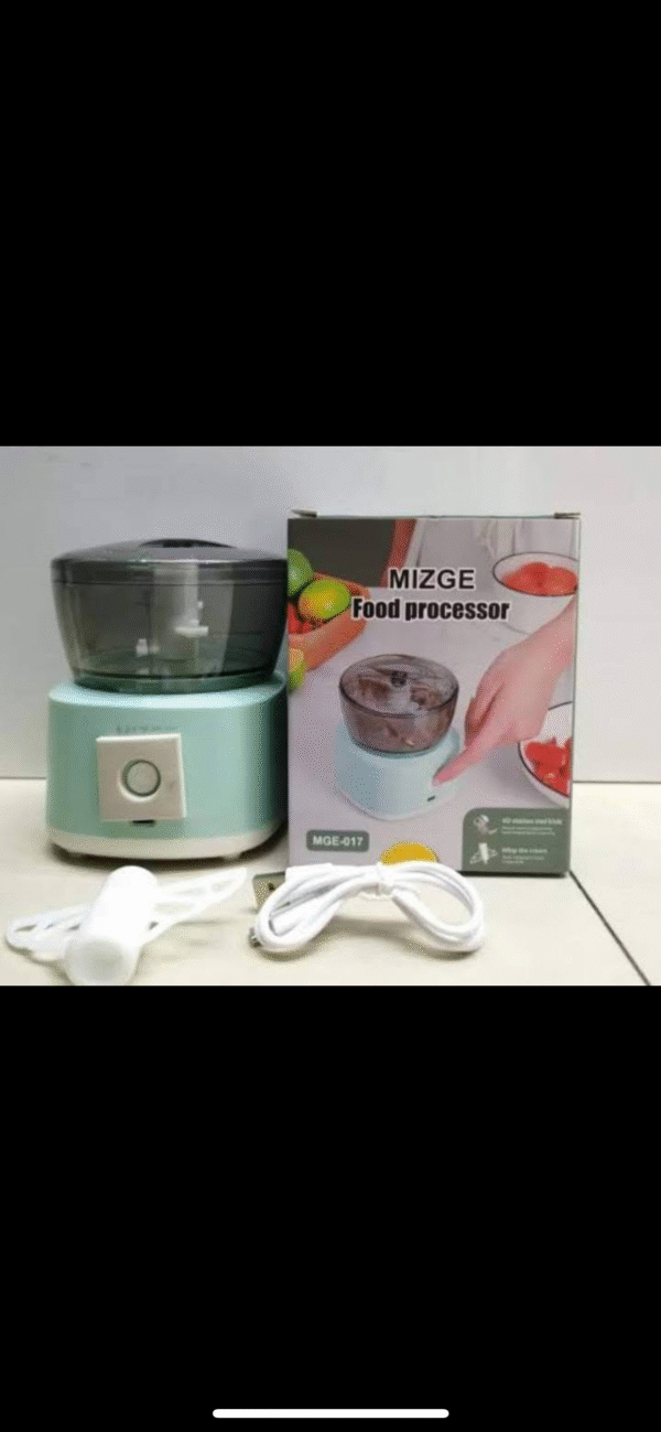 Rechargeable blender