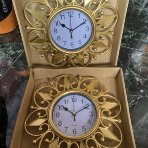 Wall clock C gold