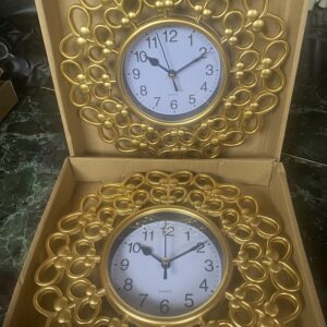 Wall clock D gold