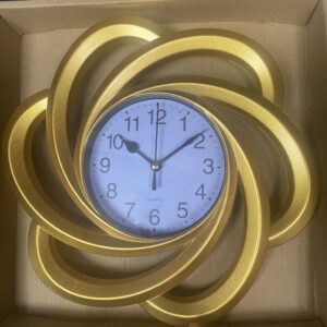 Wall clock J GOLD