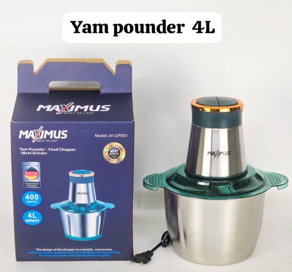 4L maximus yam pounder