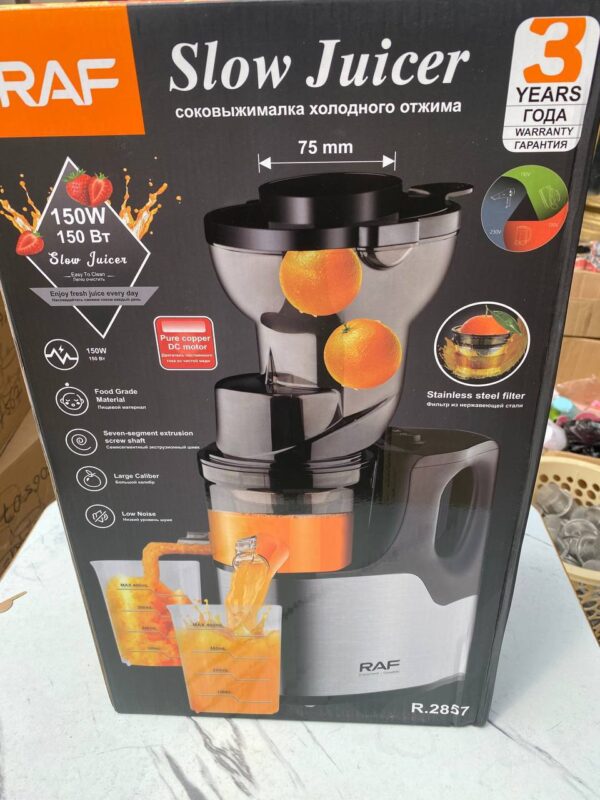 Stainless steel RAF SLOW JUICER