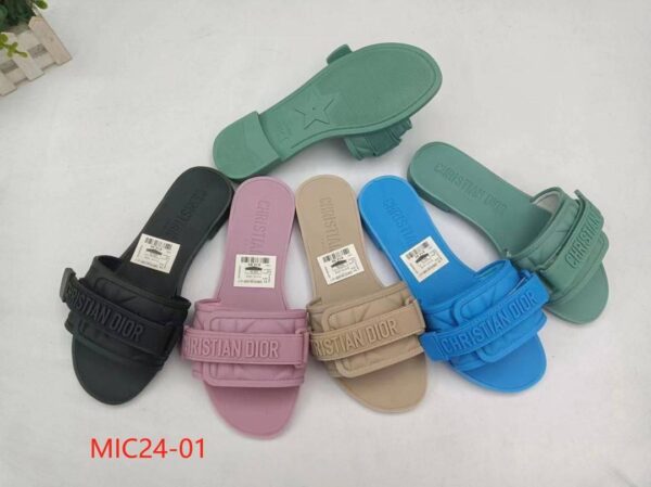 Christian Dior jelly slippers 1