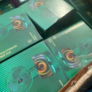 Green fan