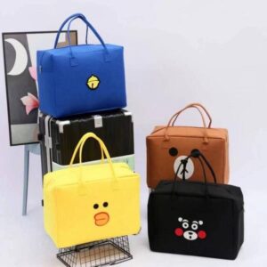 Emoji traveling bag