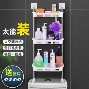 3 steps toilet shelf