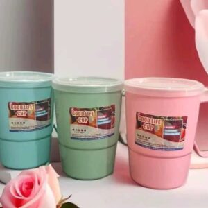 Cup with cover  12pcs