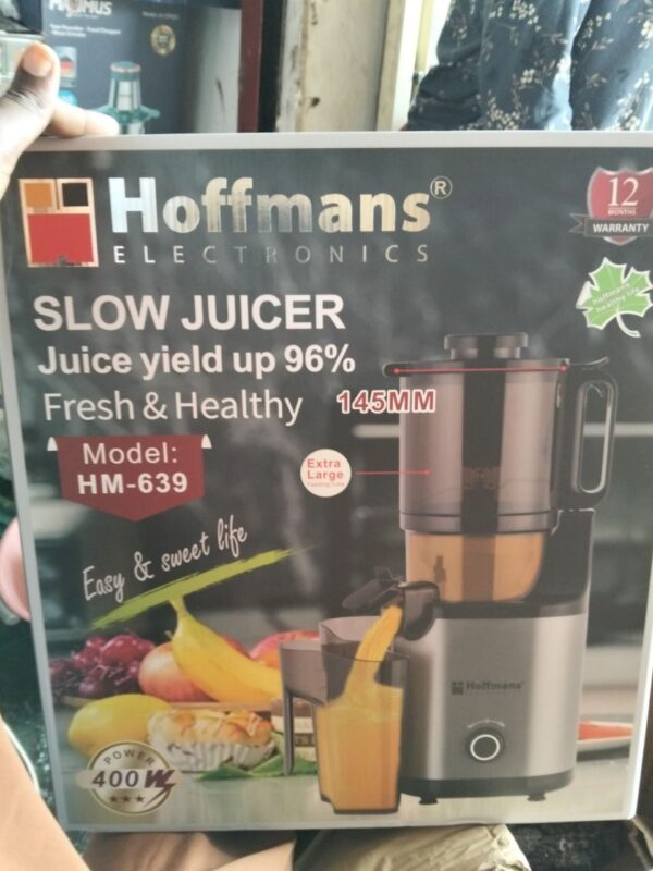 Hoffman slow juicer