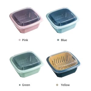 Bowl with sieve and cover