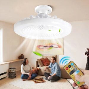 Led light fan hanging