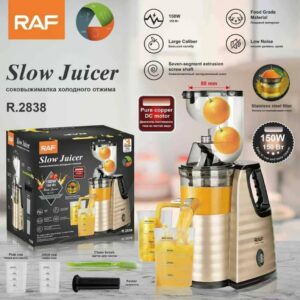 RAF gold slow juicer