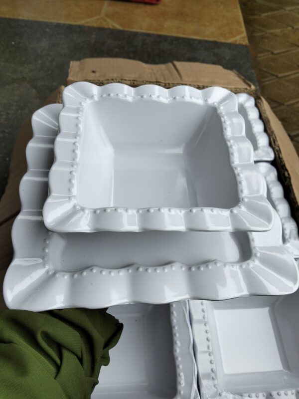 Pretty plate 6pcs