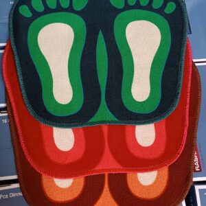 Fluffy foot mat