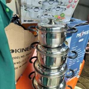 4 in 1 Hoffner stainless pot 16/18)20/22cm quality