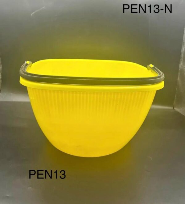 Big oval basin with handle