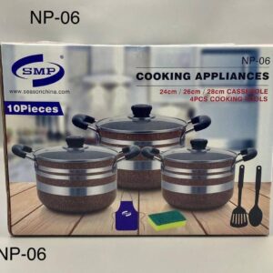 Np06 10pcs smp nonstick pot