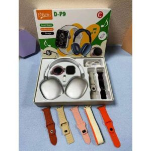 D-p9 watch with headphone