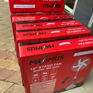 Maximus standing 18 inches fan remote