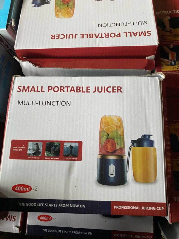 2 in 1 portable juicer