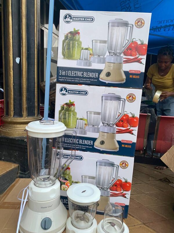 3 in 1 quality master chef blender