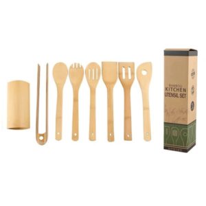 8pcs wooden spoon set