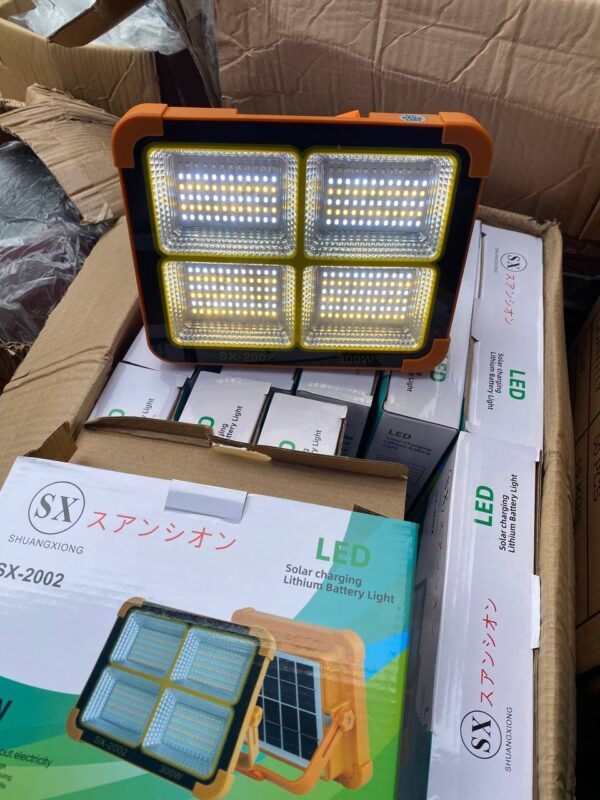 Led solar RECHARGEABLE LITHIUM LIGHT