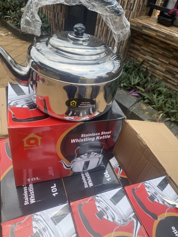 10L stainless whistling Adonis kettle
