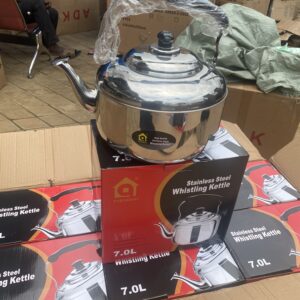 7L stainless whistling Adonis kettle