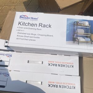3 layer dish drainer