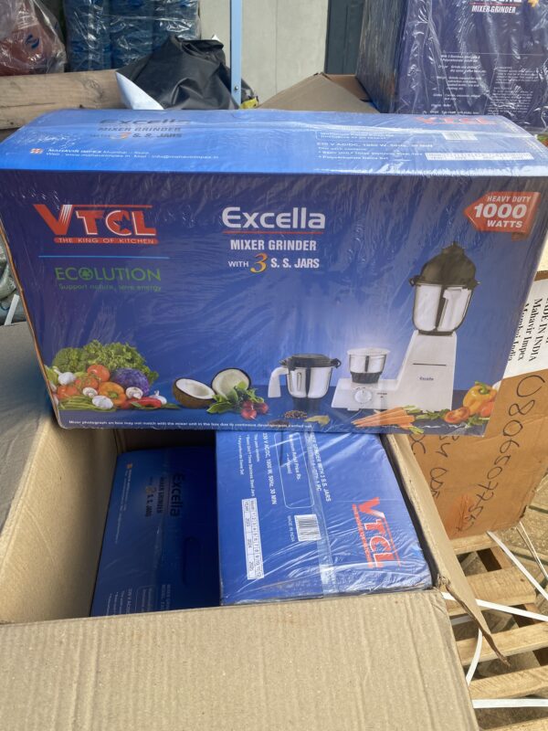 Excella 3 jar mixer grinder blender 1000watt